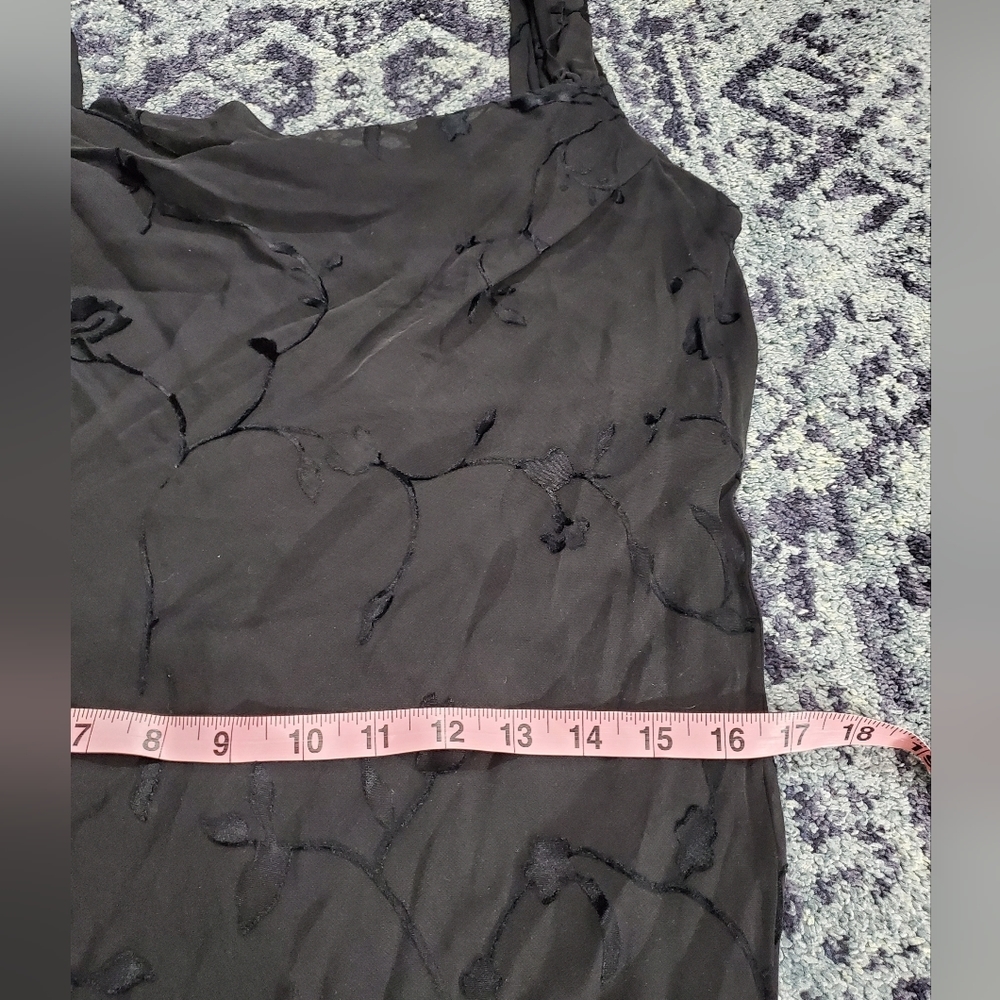 STUNNING Johnathan Martin Silk Black Dress - Picture 7 of 10